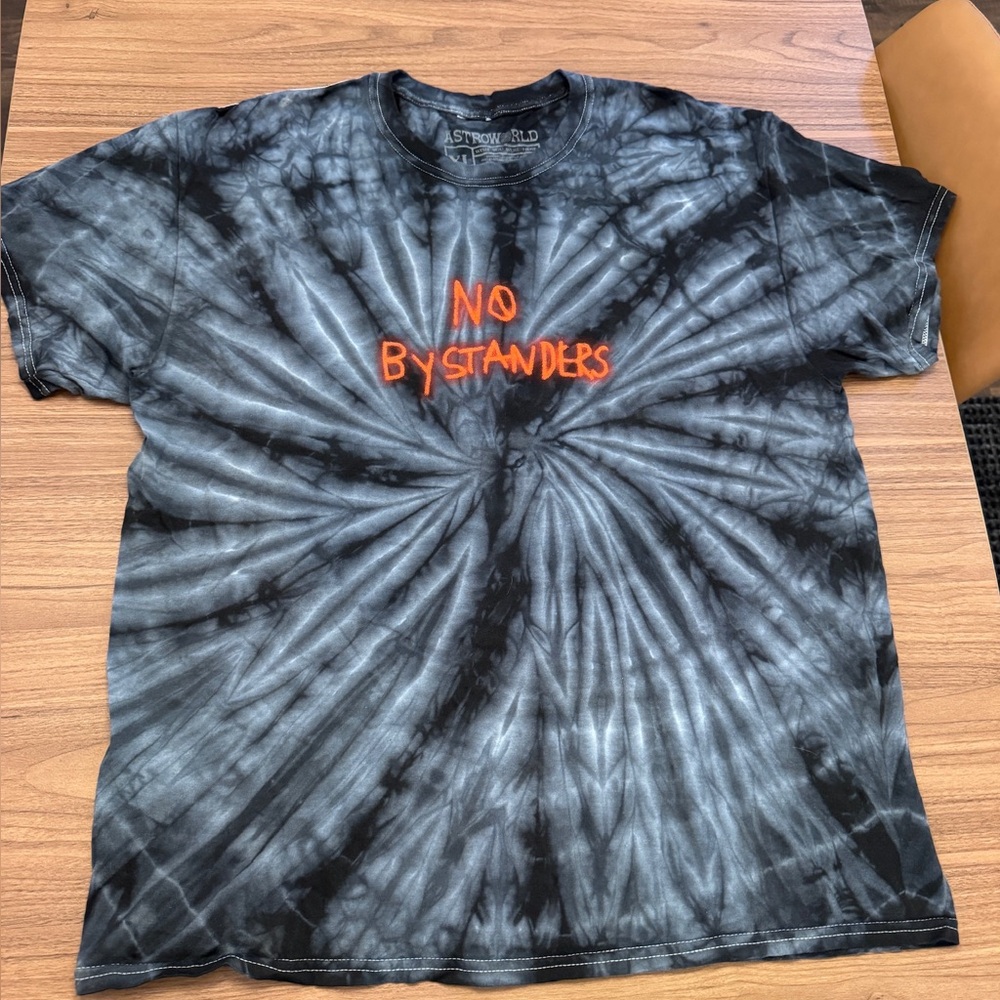 Travis Scott No Bystanders Tie Dye Tee - XL